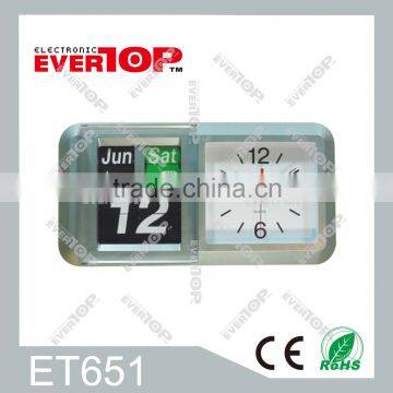 HIGH QUALITY AUTO FILP CLOCK ET651