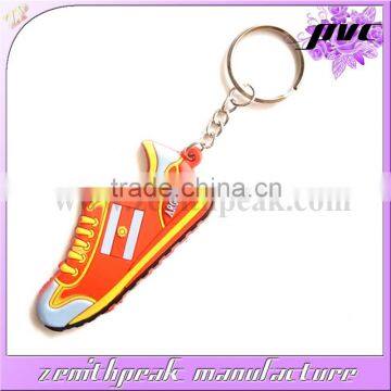 Promotional custom design Soft pvc shoe keychain/PVC shoe keyring/PVC shoe keyholder