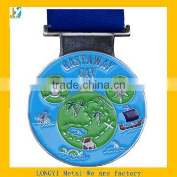 High quality soft enamel medals, beautiful medals, souvenir medals