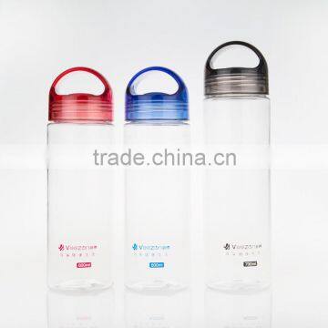 Food grade new style lemon water bottle plastic fruit water bottle