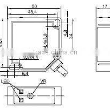 CE approved photoelectric infrared reflective sensor