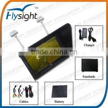 D890 Flysight Built-in Receiver 7" Wireless 5.8GHz HD FPV Monitor for DJI Phantom 2 Gopro FPV Kit