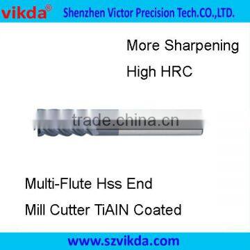 Carbide Ball TiALN Coated Cutting Tools