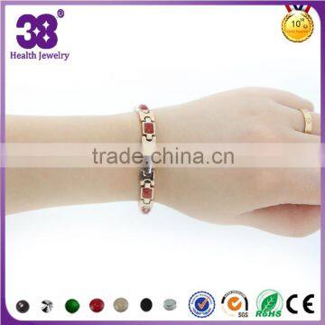 latest design rose gold japanese magnetic bracelet bio magnetic bracelet