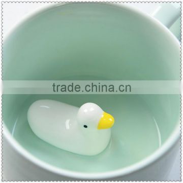 ceramic duck mug in duck design cup