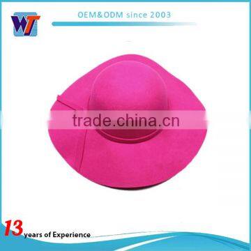 2016 Wholesale Wool Hats for Women Wide Brim Wool Hat photo-2