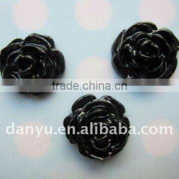 Cute DIY flat back resin flower for phone/hair decoration