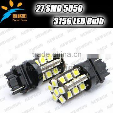 High quality free shipping p27w car auto 30 SMD 5050 Leds (Error Free),t25 lights canbus,canbus 3156 car led auto lighting lamp