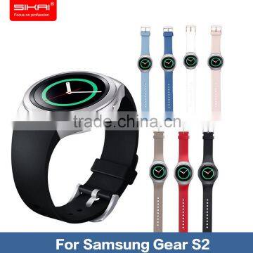 For Samsung Gear S2 Smart Watch Accessory Silicone soft Comfortable Watch Strap Band Strap