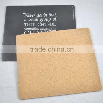 OEM Factory - cardboard cork placemats, hardboard table mat , cork pads