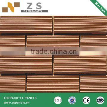 Split Tiles Split Tile Split Brick Terracotta Facade Exterior Wall Tiles, Terracotta Red Brick Wall Tile photo-1