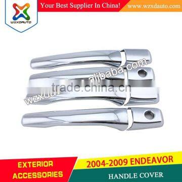 2004-2009 MITSUBISHI ENDEAVOR CHROME DOOR HANDLE COVER 04 05 06 07 08 09 ABS CHROME ACCESSORIES FOR MITSUBISHI