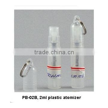 2ml plastic atomizer with a key ring