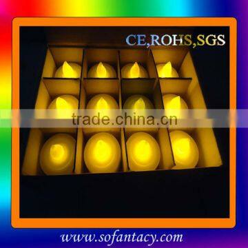 yellow colour led candle,led candle for party decoration,cheapest candle