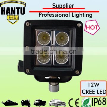 3.3 inch working light 12w led work light led offroad light bar