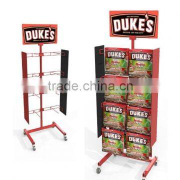 metal 8 hooks bulk food dispenser HSX-3513
