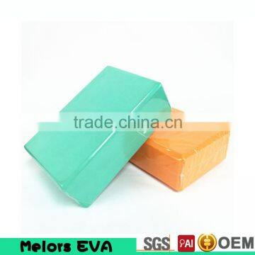 Melors High quality Yoga & Pilat Type Yoga Block recycled eva foam yoga block