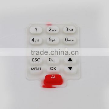 OEM Silicone rubber keypad for electronics