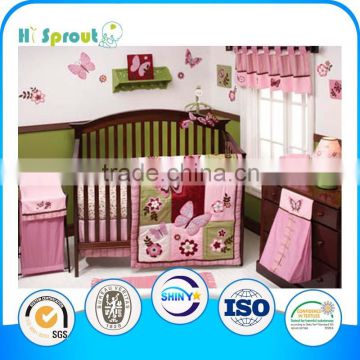 New Design Colorful Butterfly Bedding Set for Babies