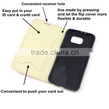 Best Wholesale Price PU Leather Case Cover for Samsung Galaxy e5