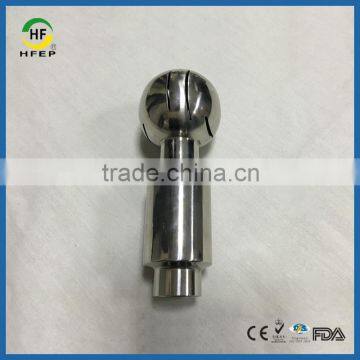 360 Sanitary Stainless Steel Rotary Tank Cleaning Liquid Spray Nozzle
