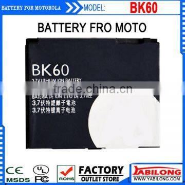 BK60 Lithium Battery gb t18287 for Motorola A1600 K1 V3 V3X C261 C275 E2 E8 EM30 EX112 EX115 E8