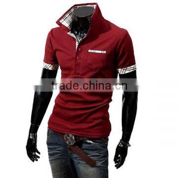 Hot Sell Newest Men's Polo T Shirt, Cotton Polo Shirt, Blank Design Plain Short Sleeve Polo Shirt Wholesale photo-2