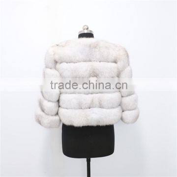 Factory New Fashion Women Fox Fur Coats photo-3