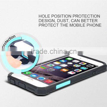 Newest 2 in 1 pc Tpu Phone Cover Shockproof Phone Case Cover Plastic Armor Phone Case for Iphone 6 6s Plus photo-6