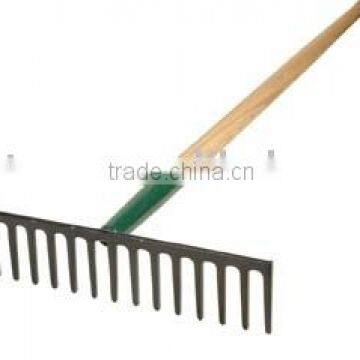 FORGED METAL LEVEL RAKE IN TOOLS