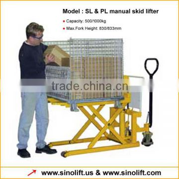 SL & PL manual skid lifter