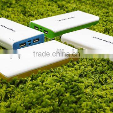 2015 New Style Portable Universal Power Bank 20000mah for Smartphone Battery