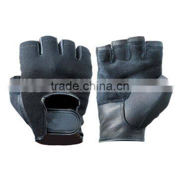 Black Power Stretch Back Gloves