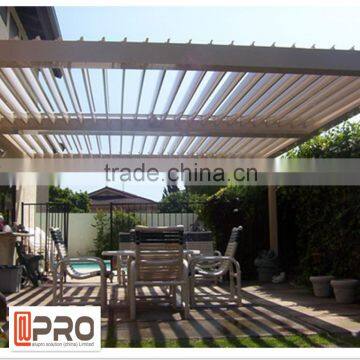 Modern house design sun shade aluminium louvers roof