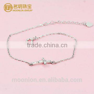 Wholesale 925 Sterling Silver Cubic Zirconia Bracelets, Wholesale Jewelry for Women Manufacturer photo-5