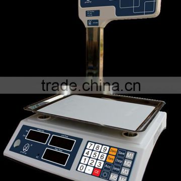 Kunshan acs series electronic price computing scale with pole