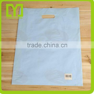 Plastic Shopping Bag LDPE Material And Die Cut Sealing Handle Die Cut Plastic Bags