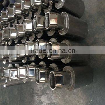 Mirror Polished exhaust muffer/Stainless steel muffler pipe