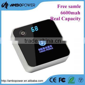 rohs power bank 6000mah/mobile power supply