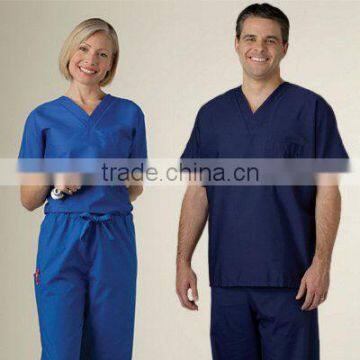 Cotton hospital medical scrubs uniform