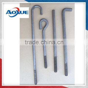 Construction anchor bolt, asphalt fastener bolt, foundation bolts