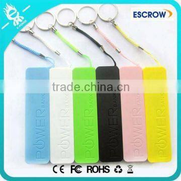 OEM Amazon 6 colors perfume 2600mah power bank of new products 2016