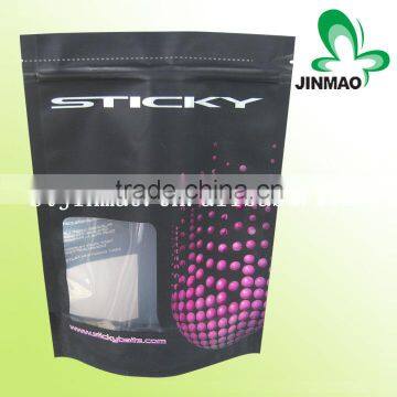 Stand up zipper Doypack plastic pouches