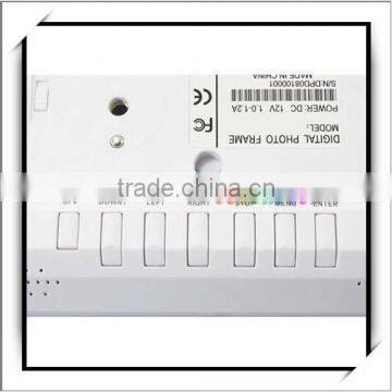 2015 New Wide Figure Screen Rectangle 7 Inch Digital Photo Frame photo-4