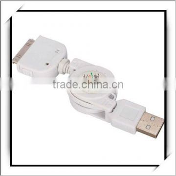 Wholesale! For iPod Retractable Data Cable