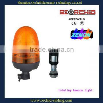 pc lens xenon yellow 12v rotating light beacon