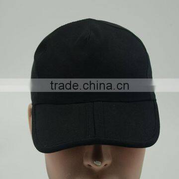 High Quality Running Cap,black Running Cap