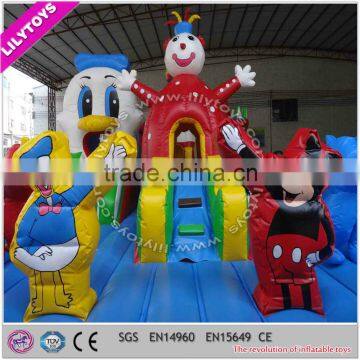 Best Quality Inflatable Funcity for Kids/4 Line Stitching photo-5
