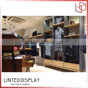 High-quality wood material clothes hanger stand