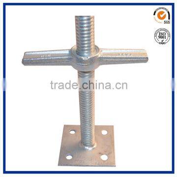 Solid Scaffolding Steel Screw Base Jack for Construction